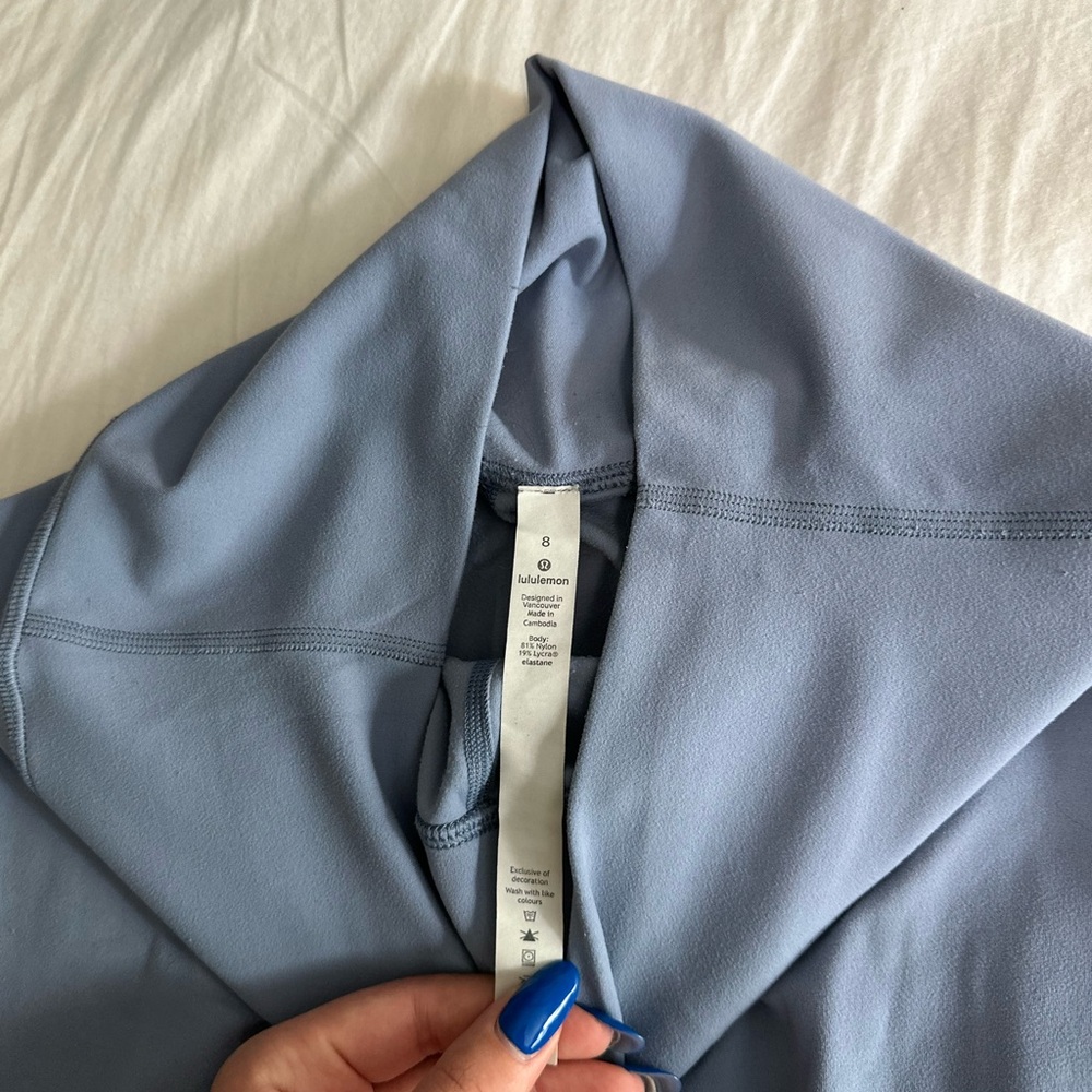 lululemon athletica Blue Leggings